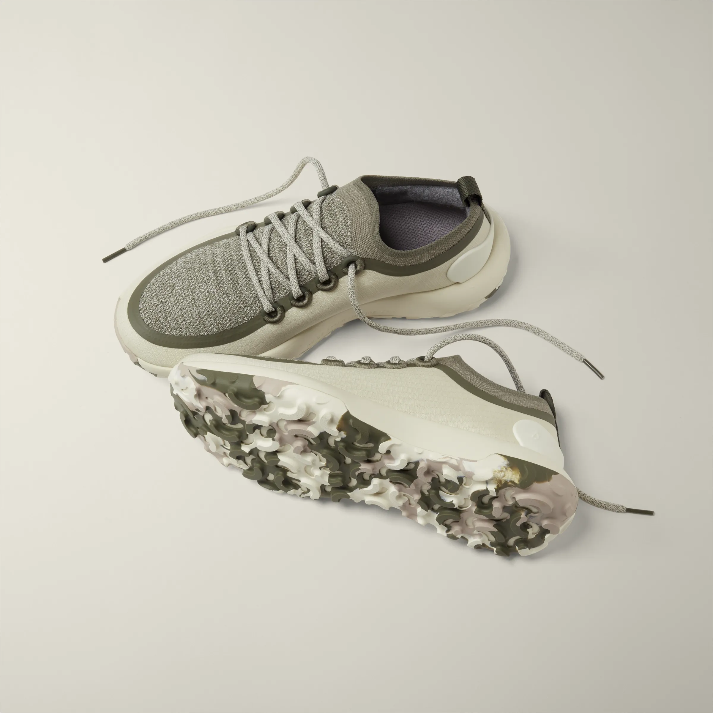 Women's Trail Runners - Stony Cream/Rugged Green (Stony Cream Sole) sold by allbirds product image thumbnail 5