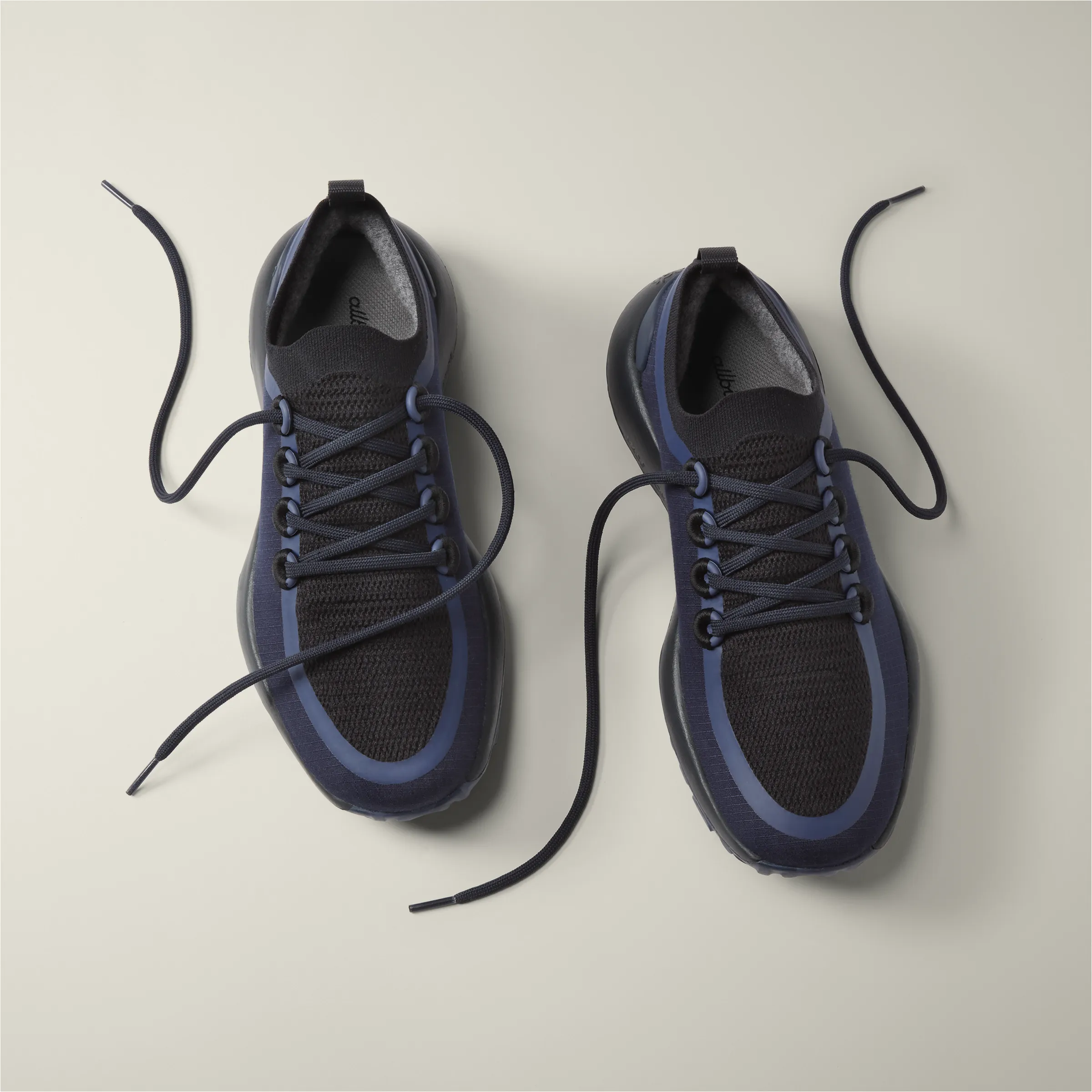 Men's Trail Runners SWT - True Navy/Hazy Indigo (Natural Black Sole) sold by allbirds product image thumbnail 4