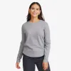 Women's Soft Merino Long Sleeve Tee - Medium Grey sold by allbirds