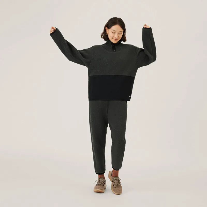 Women's Fluff Fleece Pant - Natural Black (Natural Black) sold by allbirds