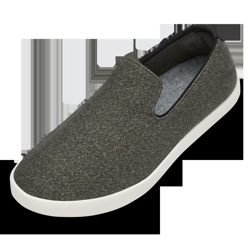 Women's Wool Loungers - Dark Jungle (Natural White Sole) sold by allbirds