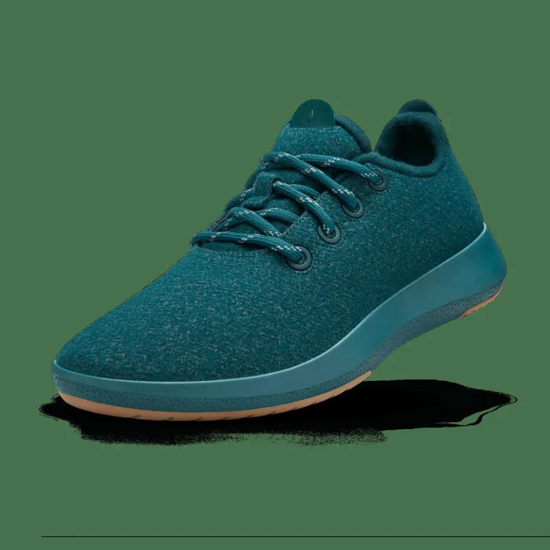 Men's Wool Runner Mizzles - Deep Emerald (Deep Emerald Sole) sold by allbirds