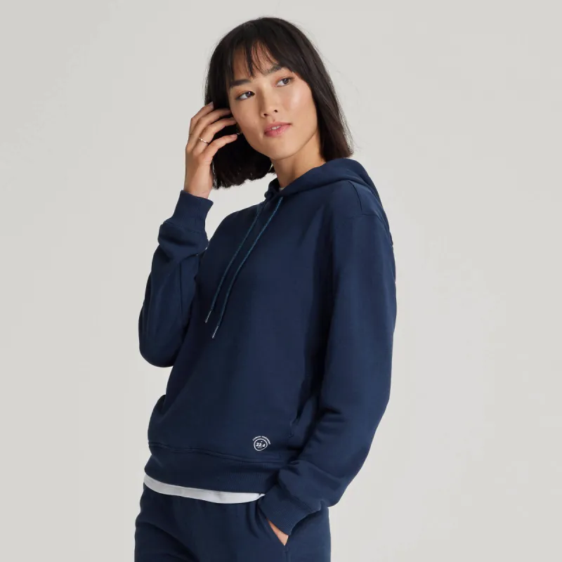 Women's R&R Hoodie - True Navy sold by allbirds
