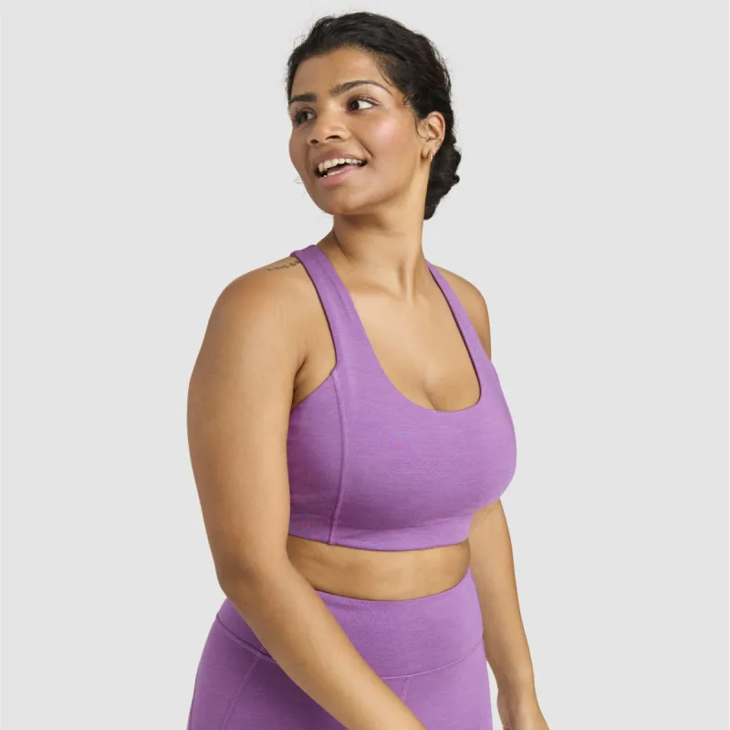 Women's Performance Sports Bra - Lux Purple sold by allbirds