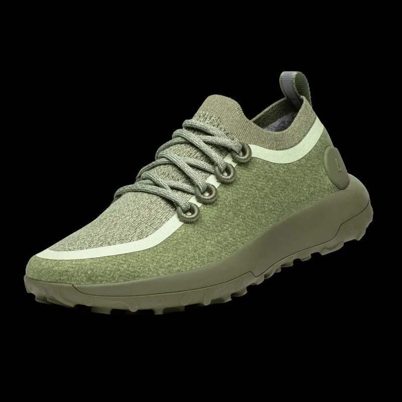 Women's Trail Runner SWT Mizzles - Calm Cargo (Forage Green Sole) sold by allbirds