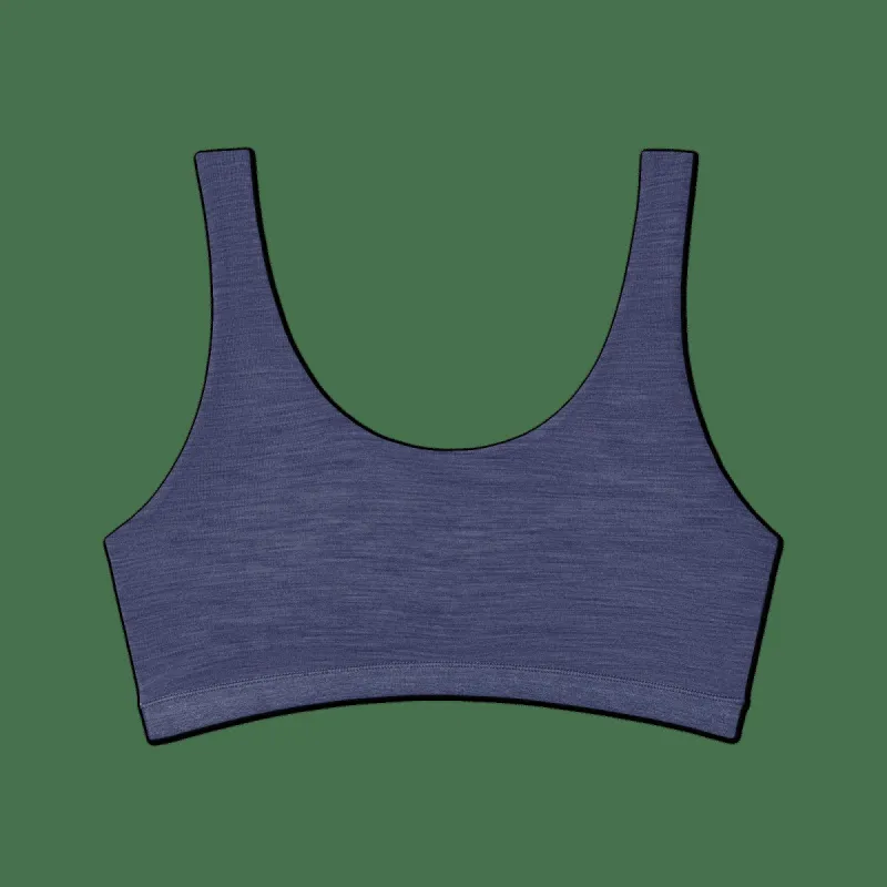 Women's Trino® Bralette - Hazy Indigo sold by allbirds