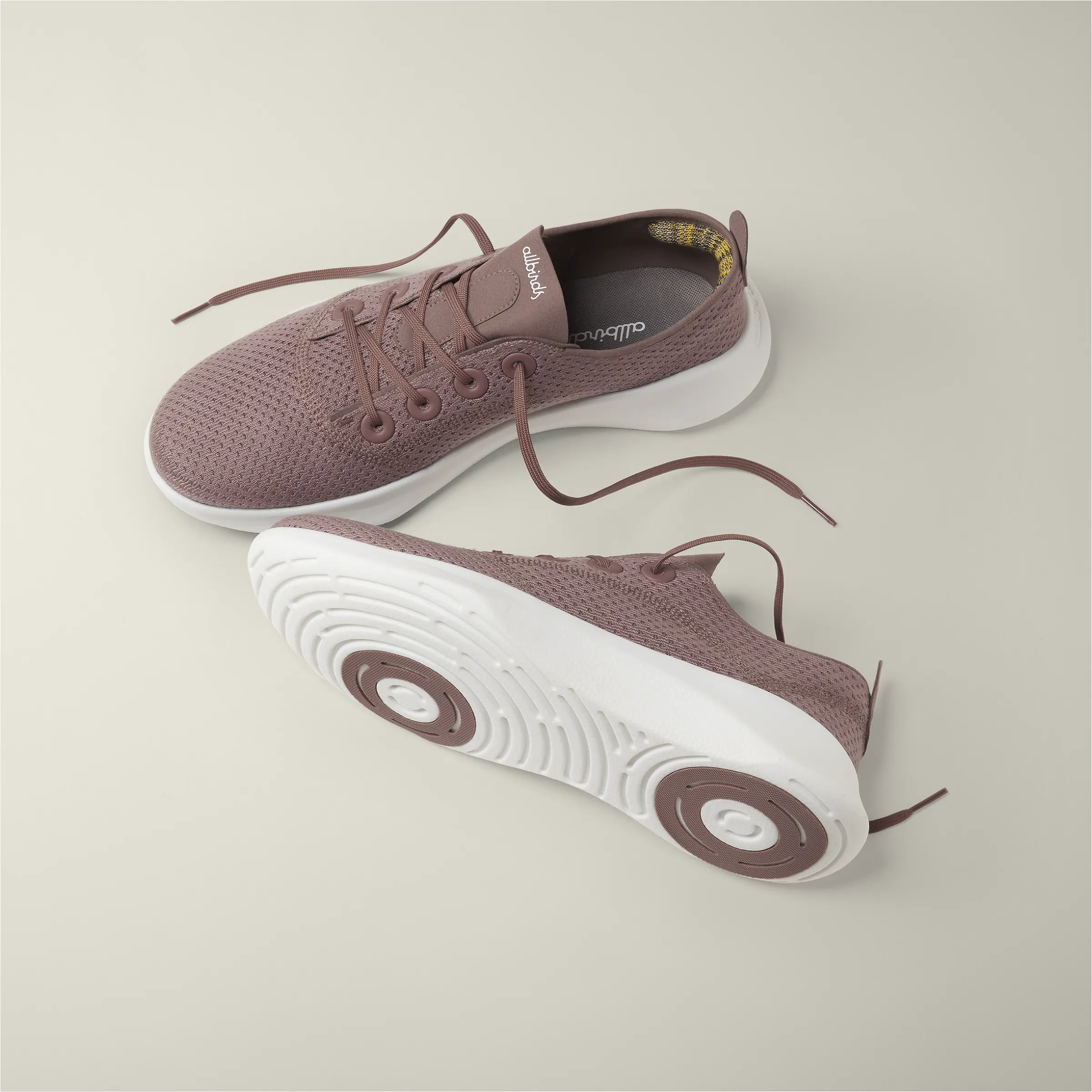 Men's SuperLight Tree Runners - Stormy Mauve (Blizzard Sole) sold by allbirds product image thumbnail 5