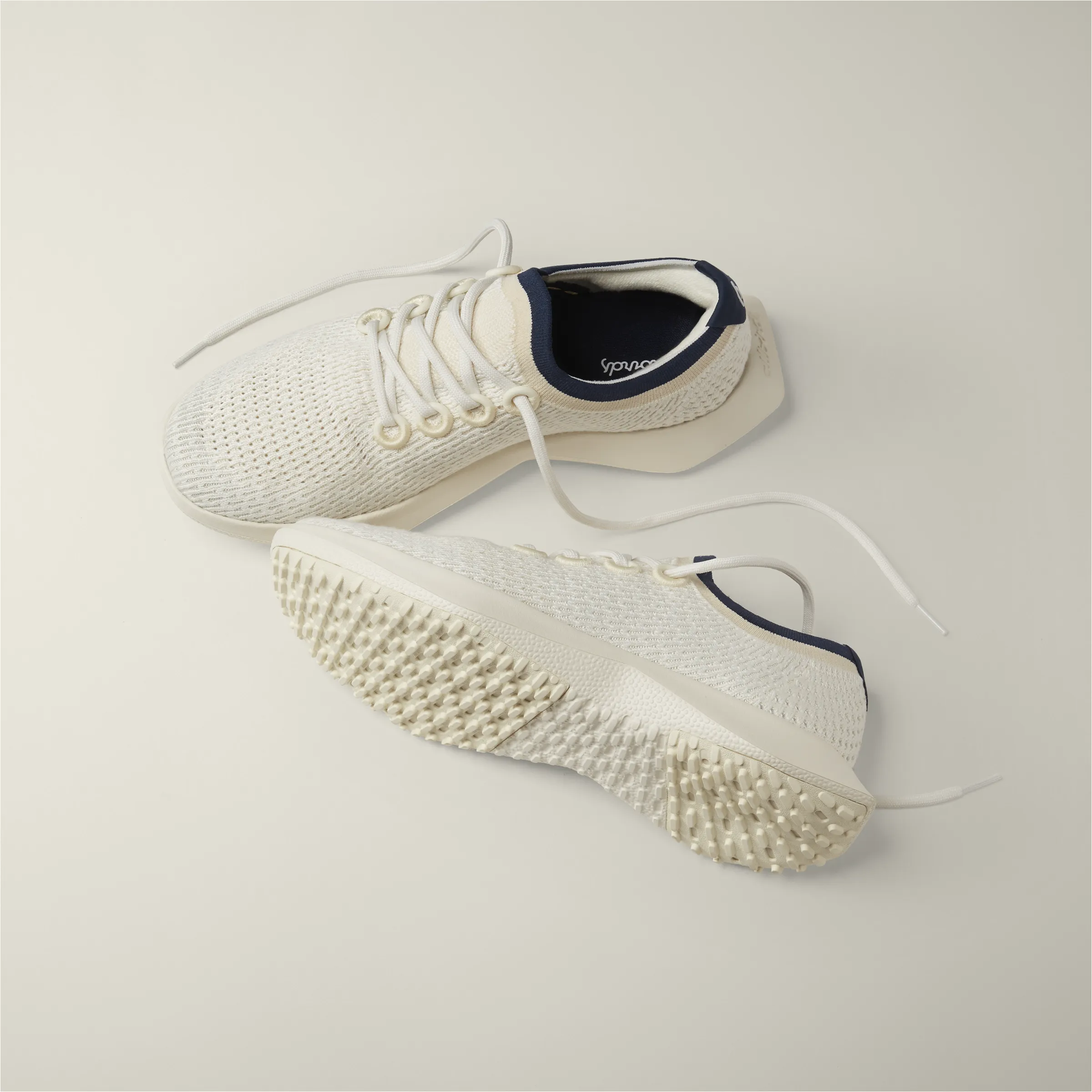 Men's Tree Dasher 2 - Natural White/True Navy (Natural White Sole) sold by allbirds product image thumbnail 5