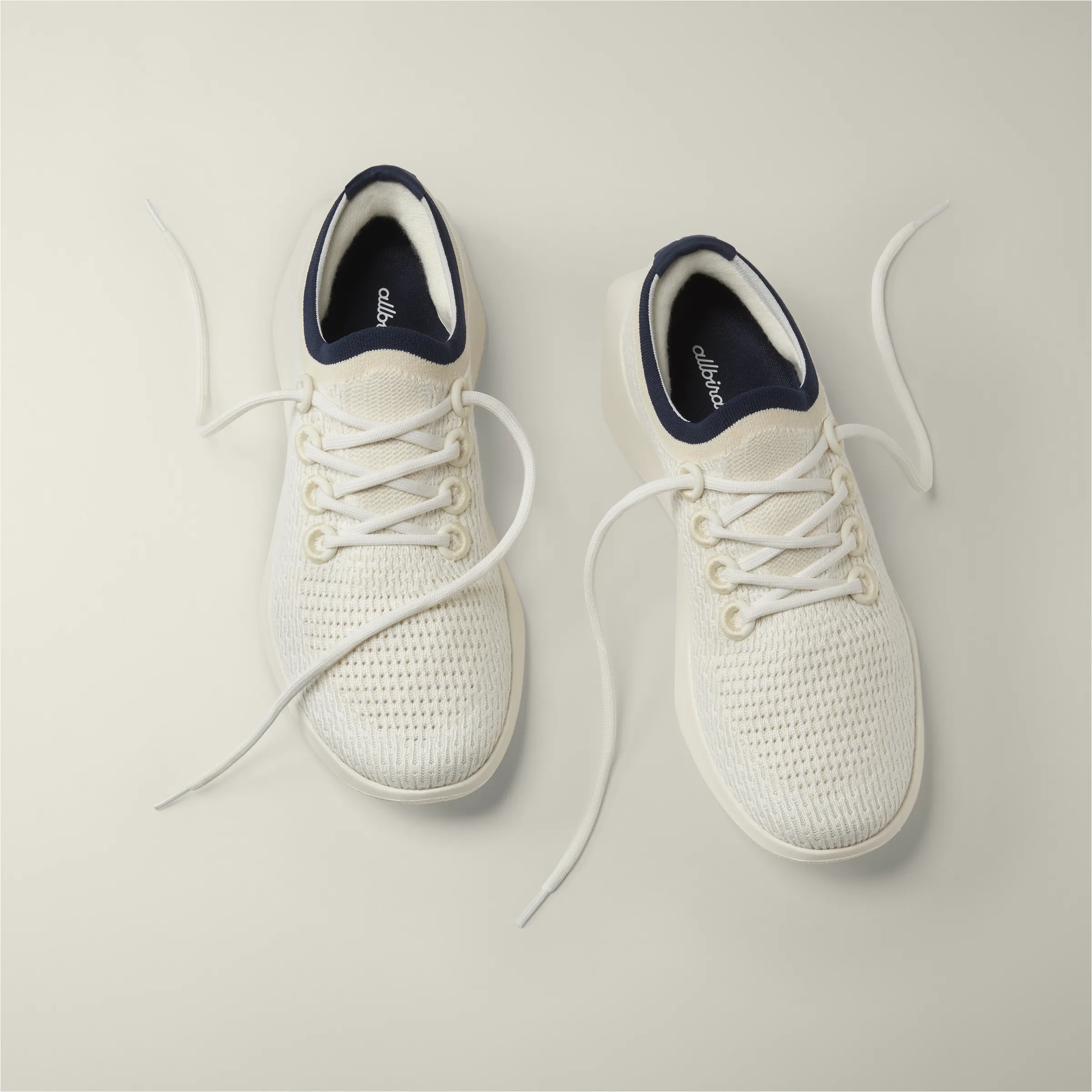 Men's Tree Dasher 2 - Natural White/True Navy (Natural White Sole) sold by allbirds product image thumbnail 4