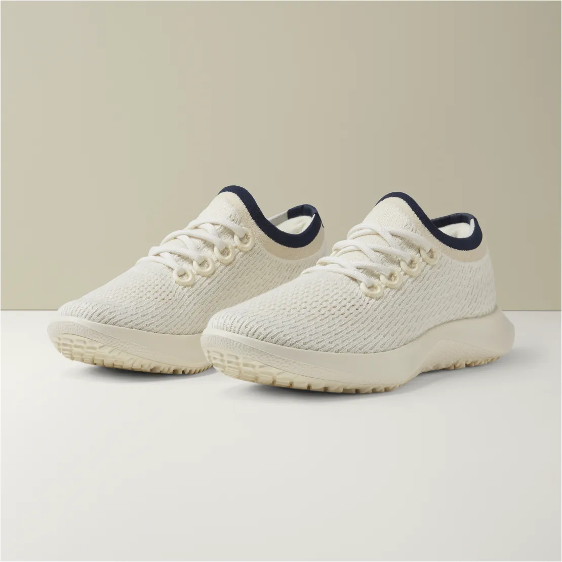 Men's Tree Dasher 2 - Natural White/True Navy (Natural White Sole) sold by allbirds