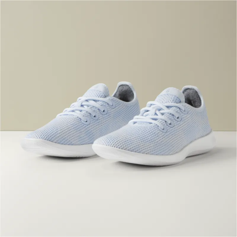 Women's Tree Runners - Flash Blue Floral (Blizzard Sole) made by allbirds
