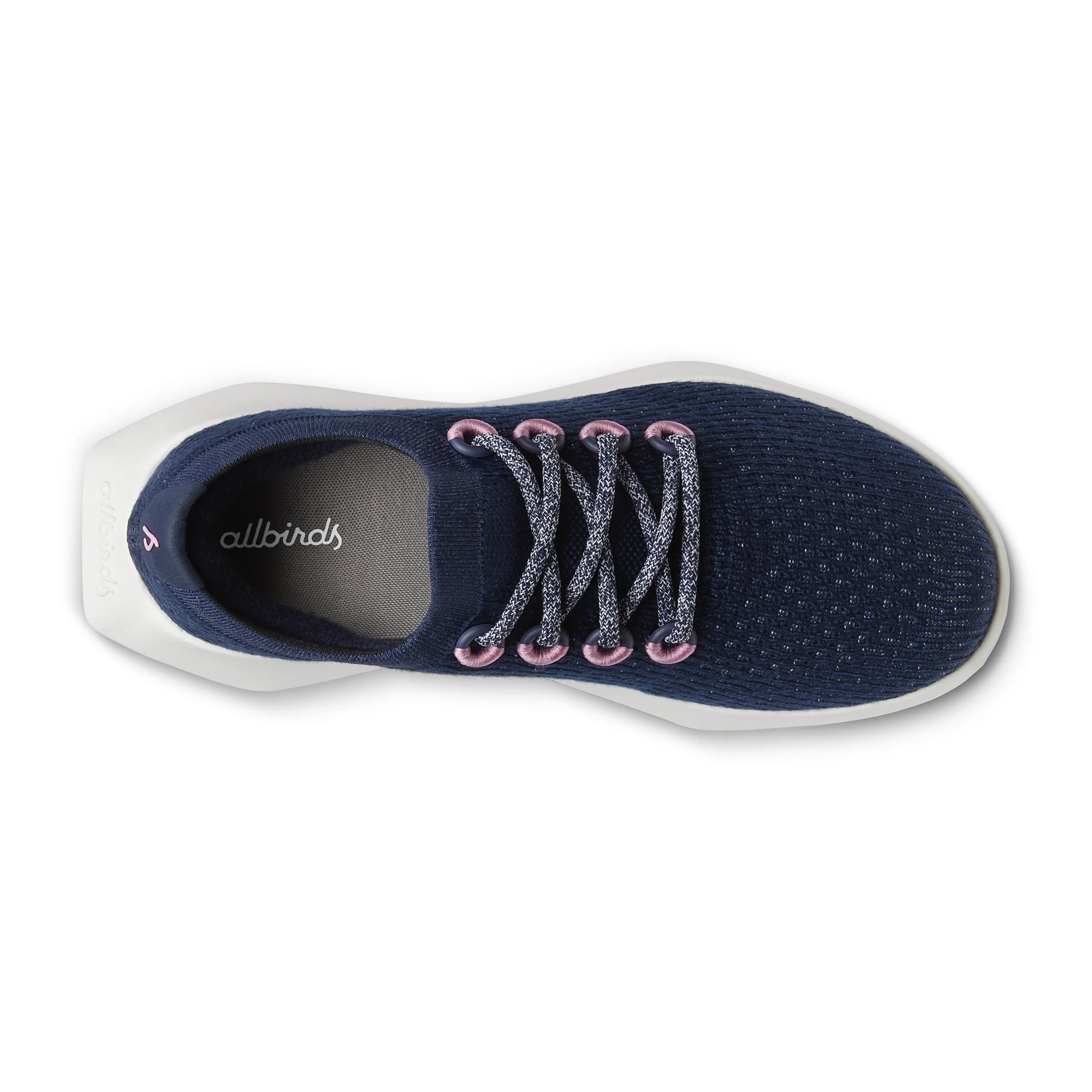 Women's Tree Dasher 2 - Deep Navy/Basin Pink (Blizzard Sole) sold by allbirds product image thumbnail 4