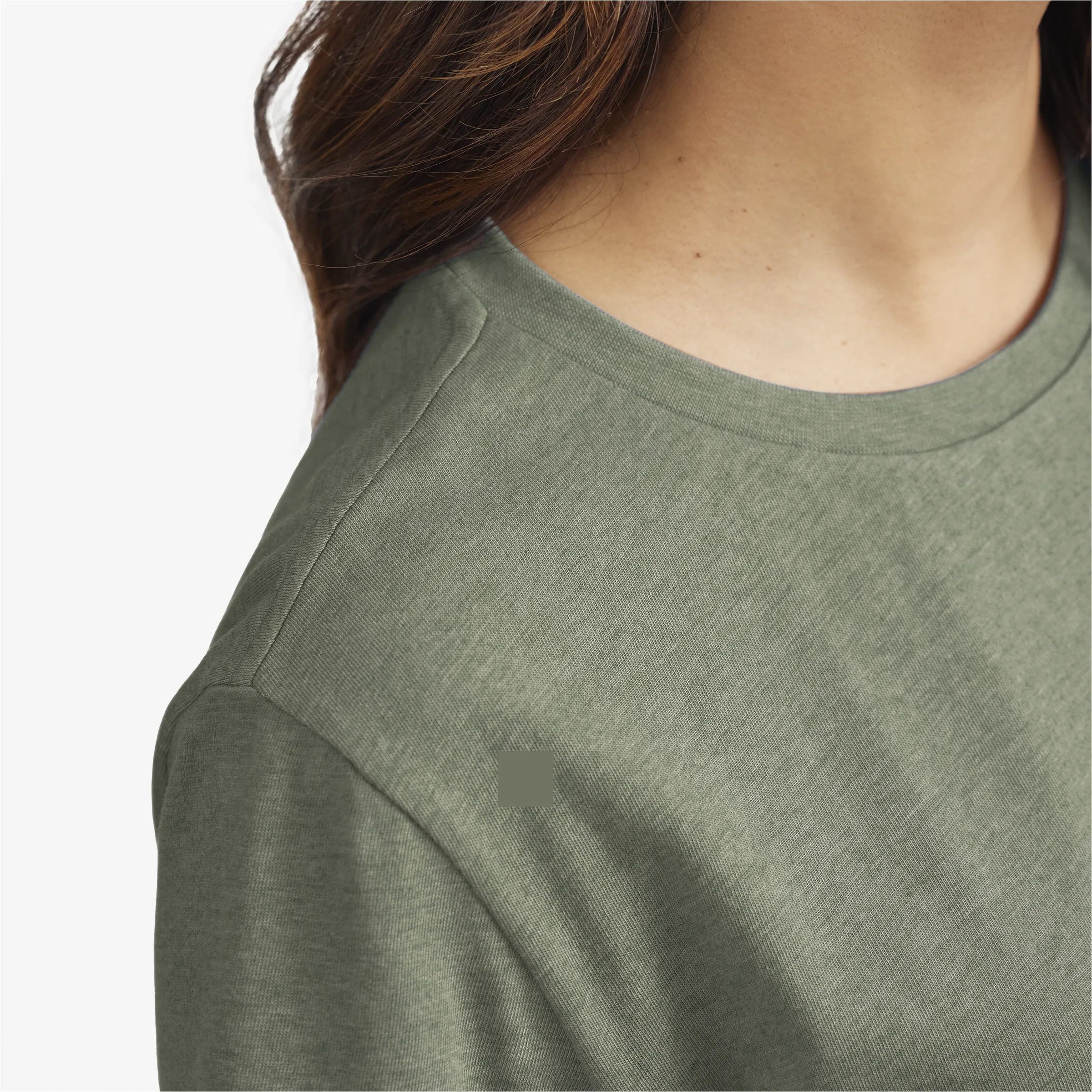 Women's Soft Merino Tee - Rugged Green sold by allbirds product image thumbnail 2