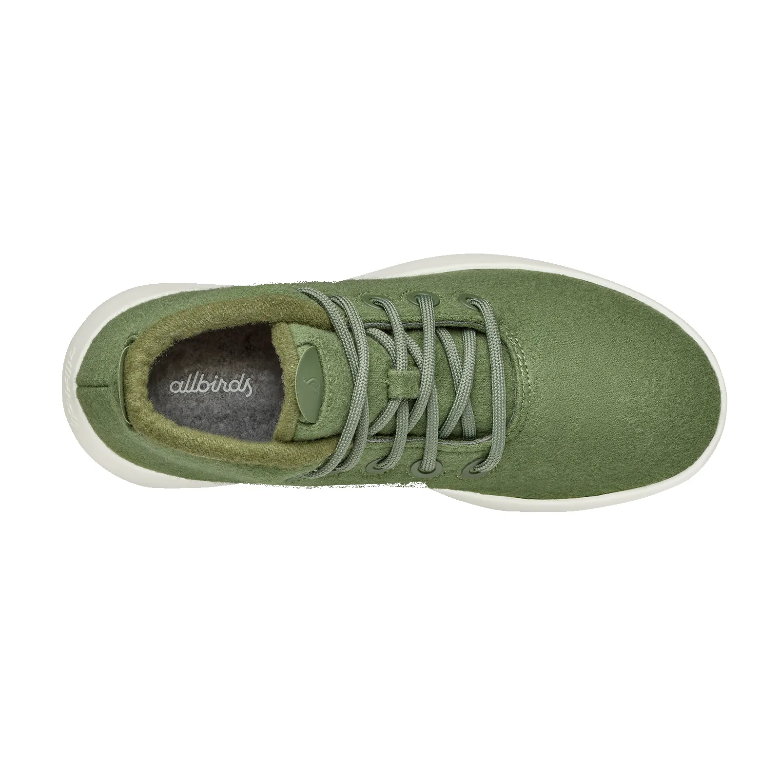 Women's Wool Runner-up Mizzles - Thunder Green (Natural White Sole) sold by allbirds product image thumbnail 5