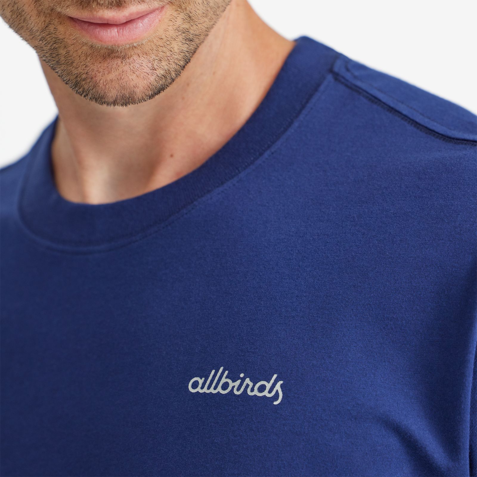 Men's Allgood Logo Tee - Deep Navy sold by allbirds product image thumbnail 2