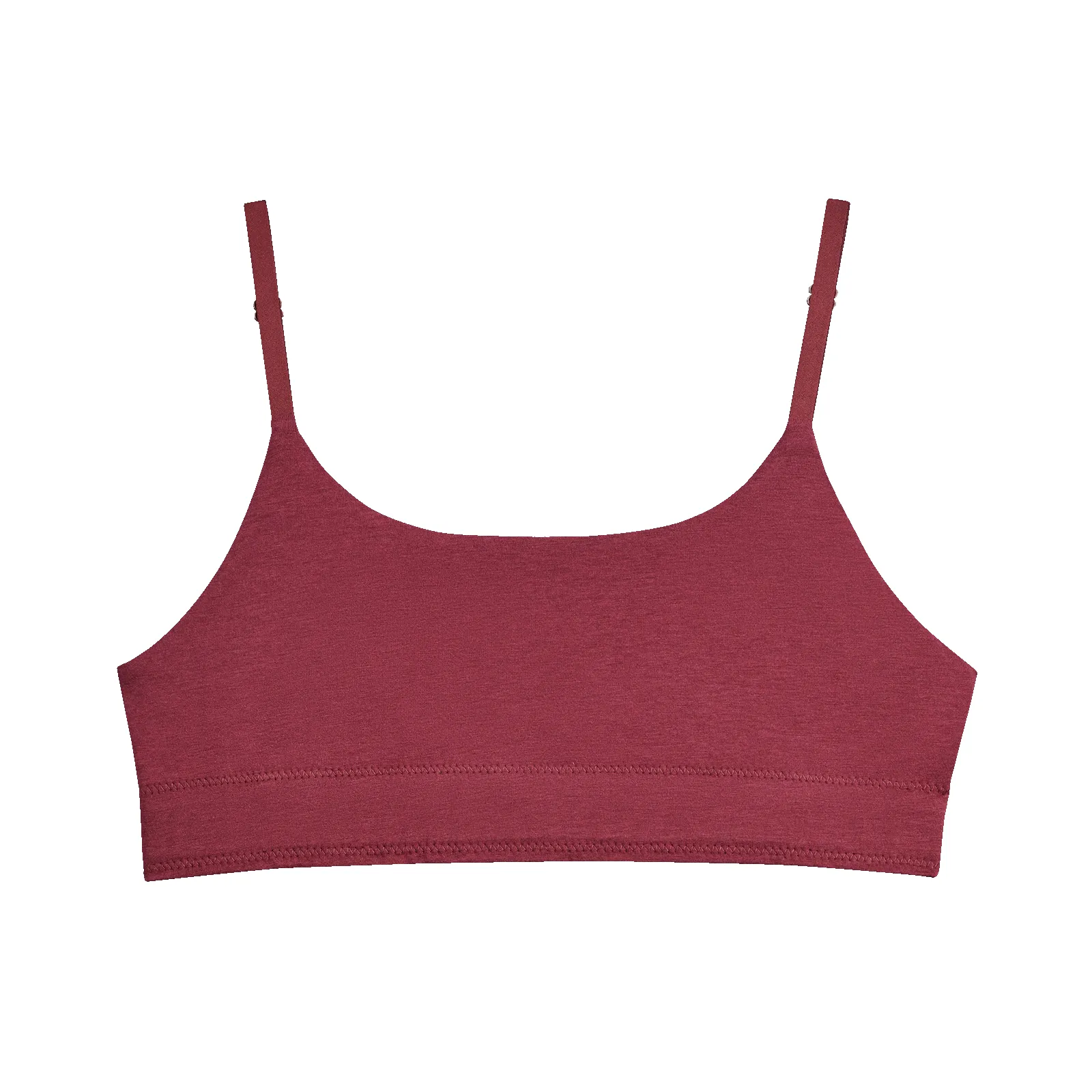 Women's Anytime Bralette - Botanic Red sold by allbirds