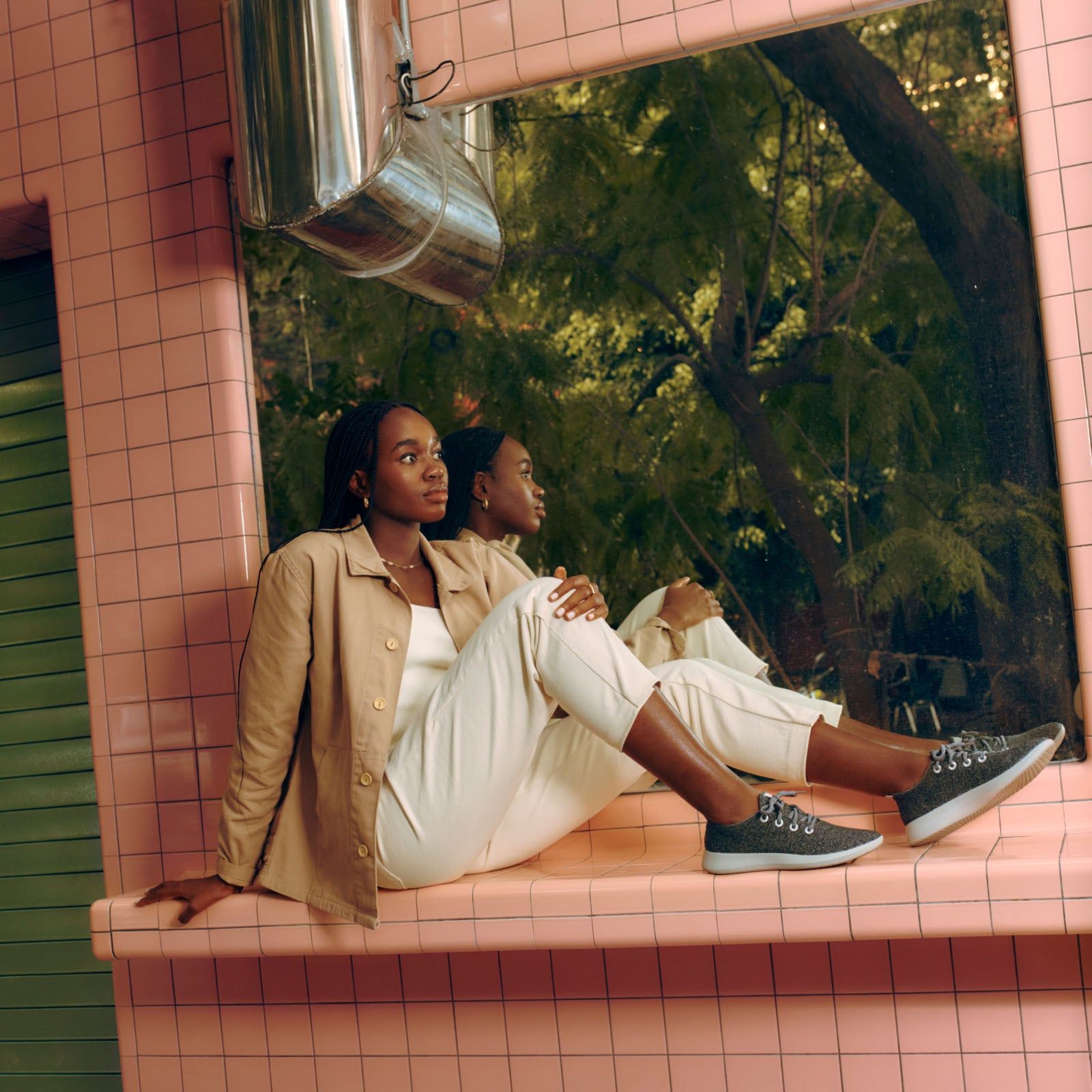 Women's Wool Runners - Lux Beige (Lux Beige Sole) sold by allbirds product image thumbnail 2