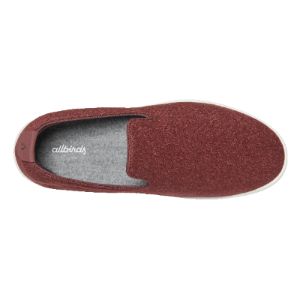 Women's Wool Loungers - Hazy Burgundy (Natural White Sole) sold by allbirds