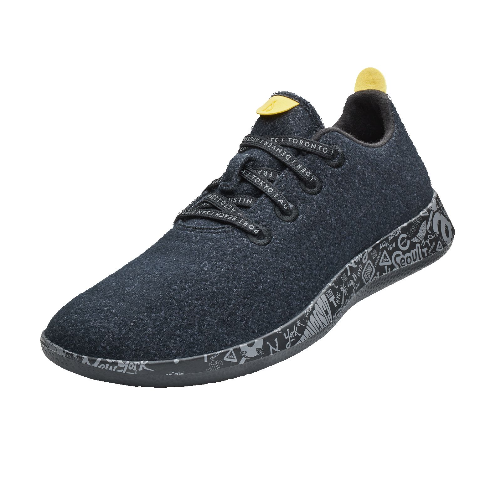 Women's Wool Runners - Natural Black (City Edition) sold by allbirds