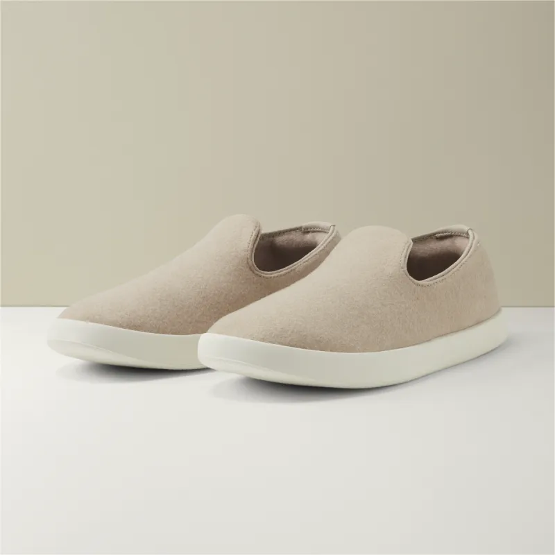 Men's Wool Loungers - Rugged Beige (Natural White Sole) made by allbirds