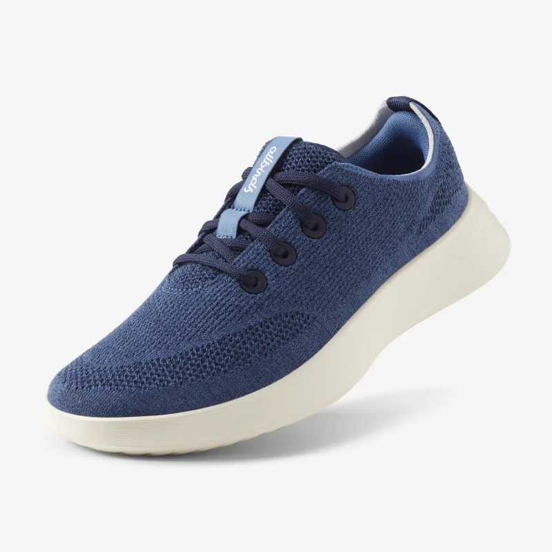 Women's Tree Runner Go - Basin Blue (Natural White Sole) sold by allbirds