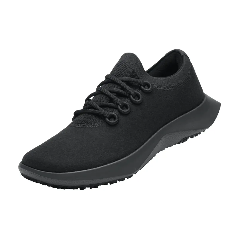 Men's Wool Dasher Mizzles - Natural Black (Dark Grey Sole) sold by allbirds