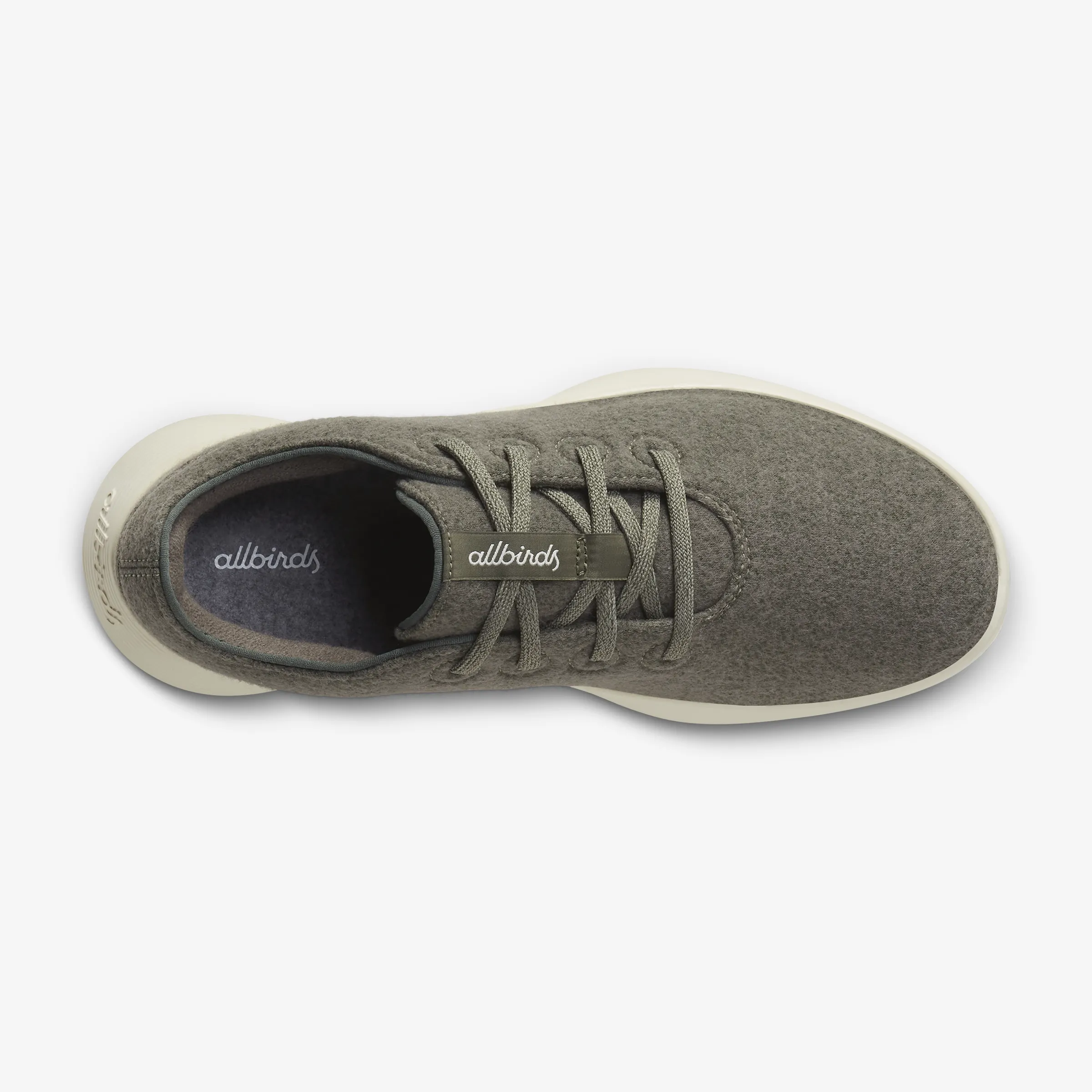 Women's Wool Runner Go - Rugged Green (Stony Cream Sole) sold by allbirds product image thumbnail 4