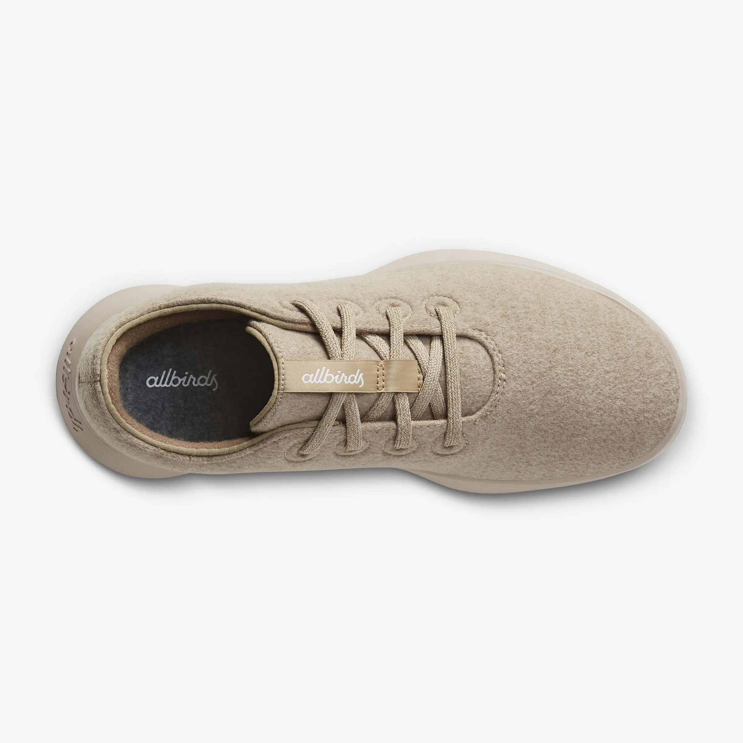 Women's Wool Runner Go - Rugged Beige (Rugged Beige Sole) sold by allbirds product image thumbnail 4