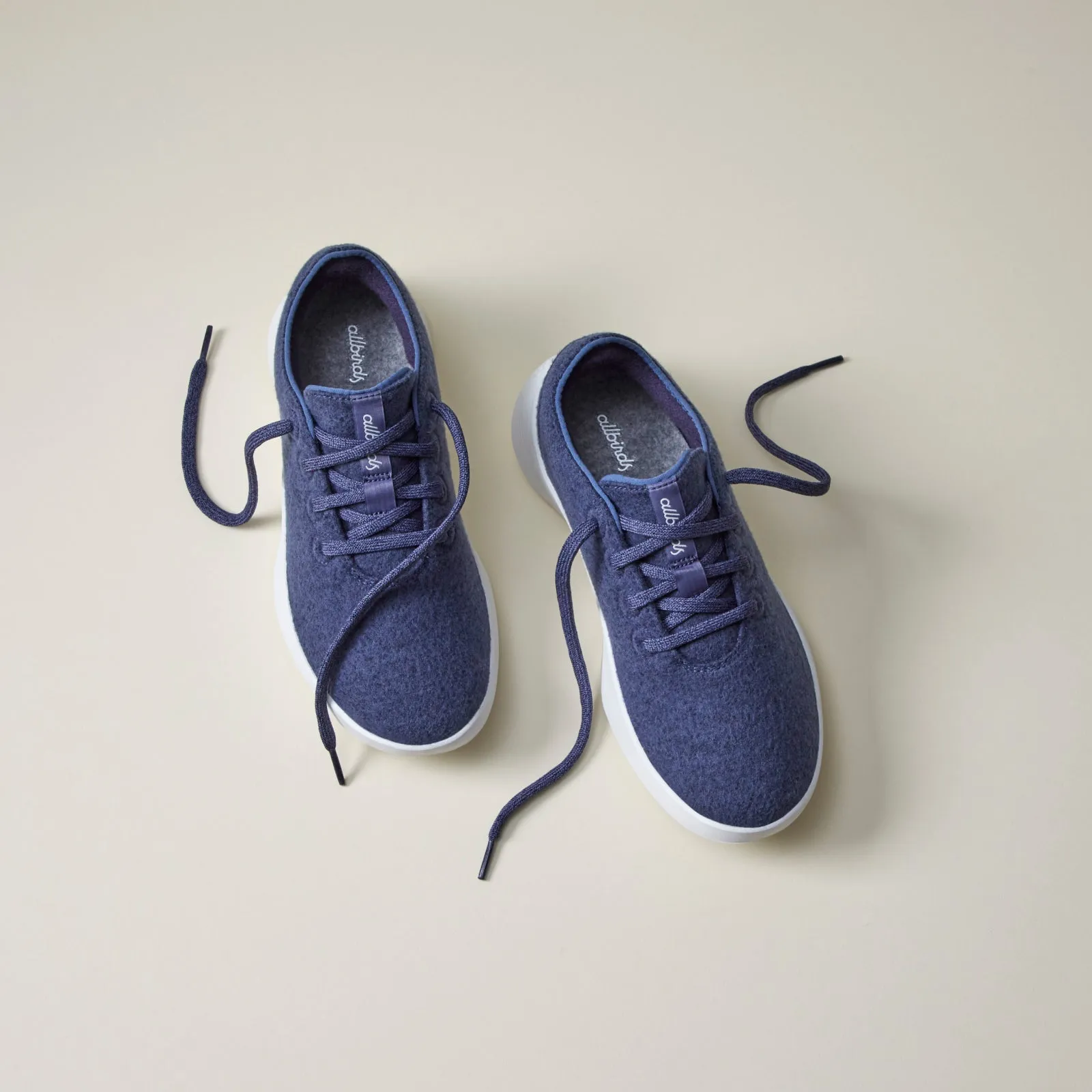 Men's Wool Runner Go - Hazy Indigo (Blizzard Sole) sold by allbirds product image thumbnail 3