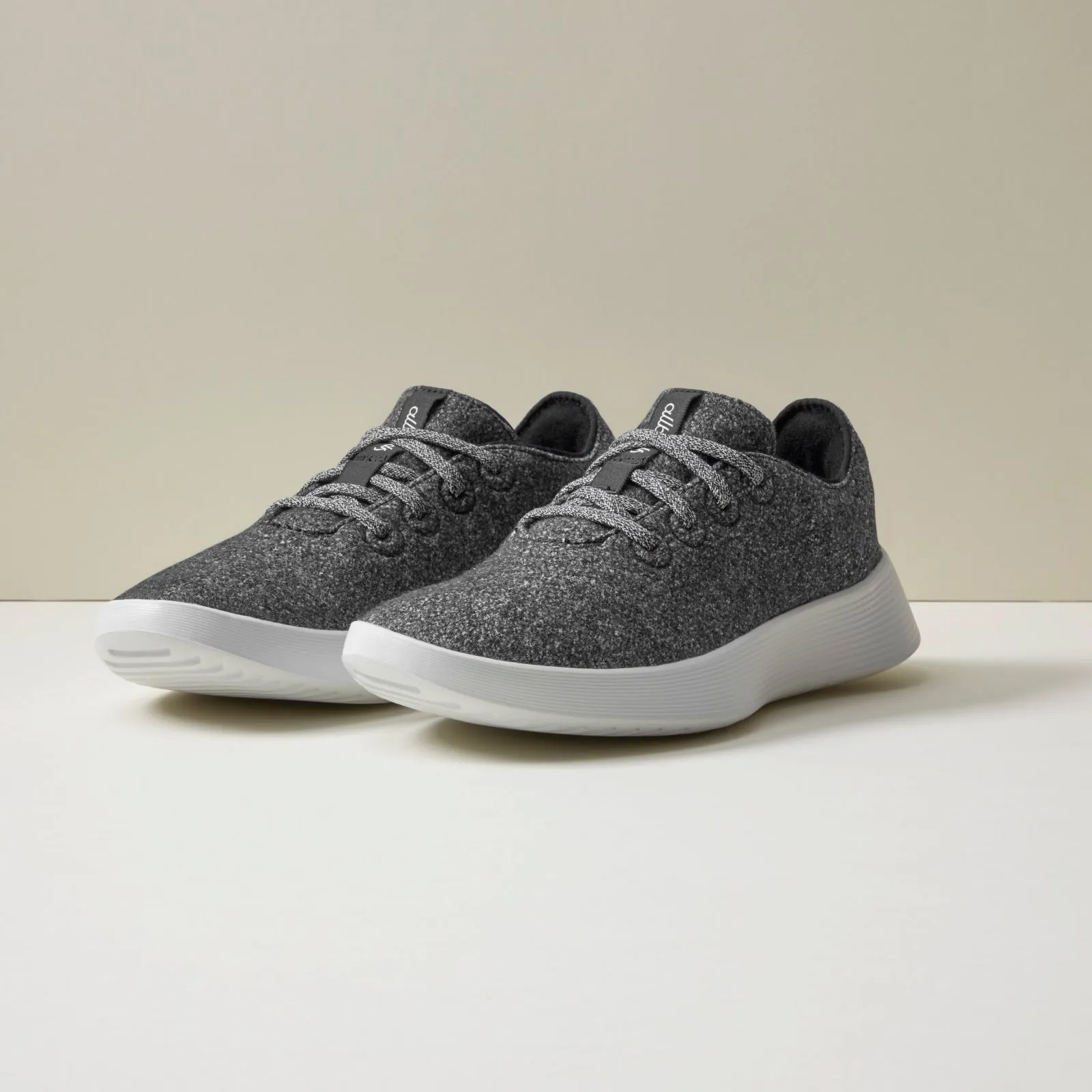 Men's Wool Runner Go - Dark Grey (Light Grey Sole) sold by allbirds