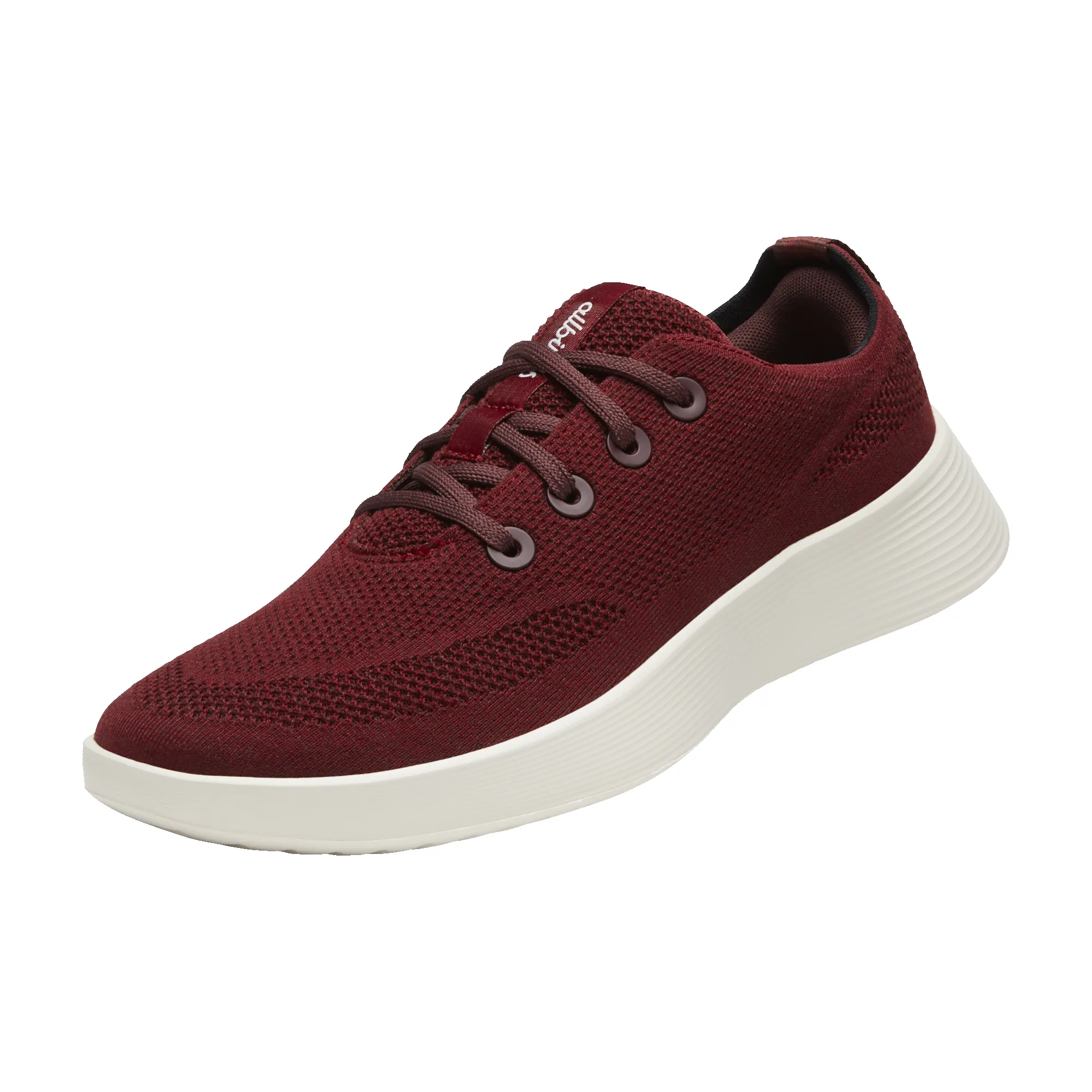Women's Tree Runner Go - Thunder Red (Natural White Sole) sold by allbirds