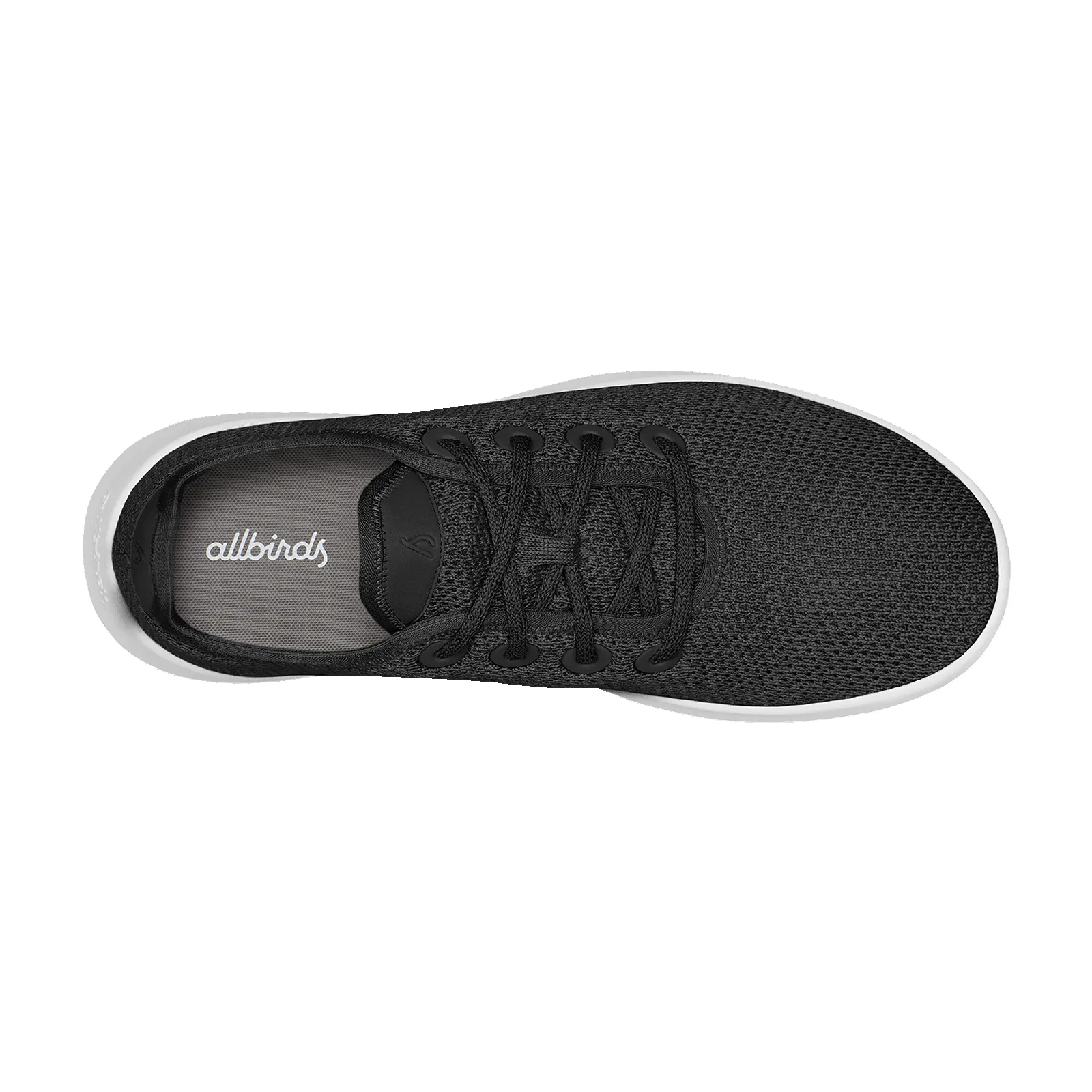 Women's Tree Runner - Jet Black (White Sole) sold by allbirds product image thumbnail 4