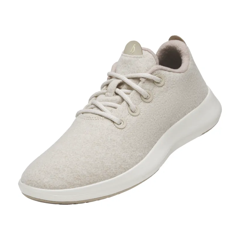 Men's Wool Runner Mizzle - Stony Cream (Natural White Sole) sold by allbirds