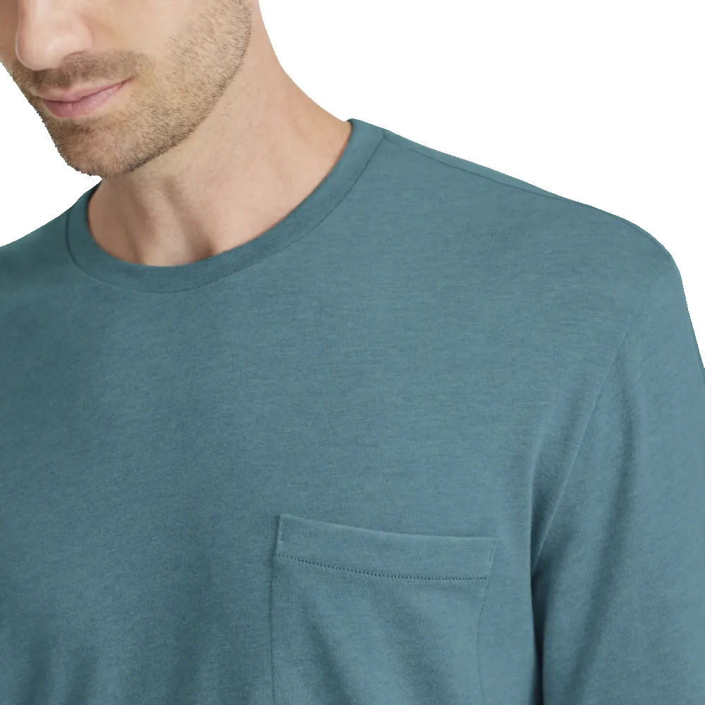 Men's Soft Merino Long Sleeve Tee - Chasm Teal sold by allbirds product image thumbnail 2