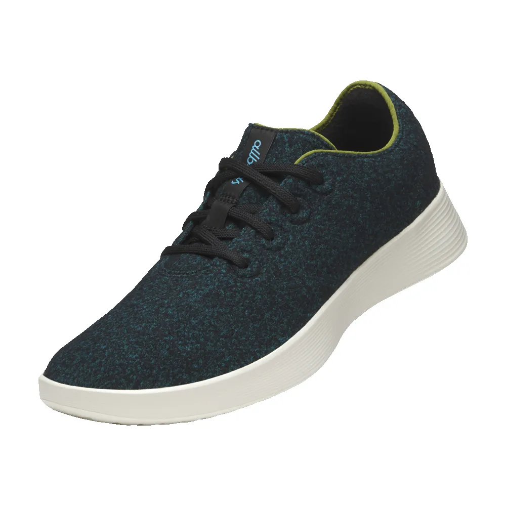 Women's Wool Runner Go - Chasm Teal/Natural Black (Stony Cream Sole) sold by allbirds