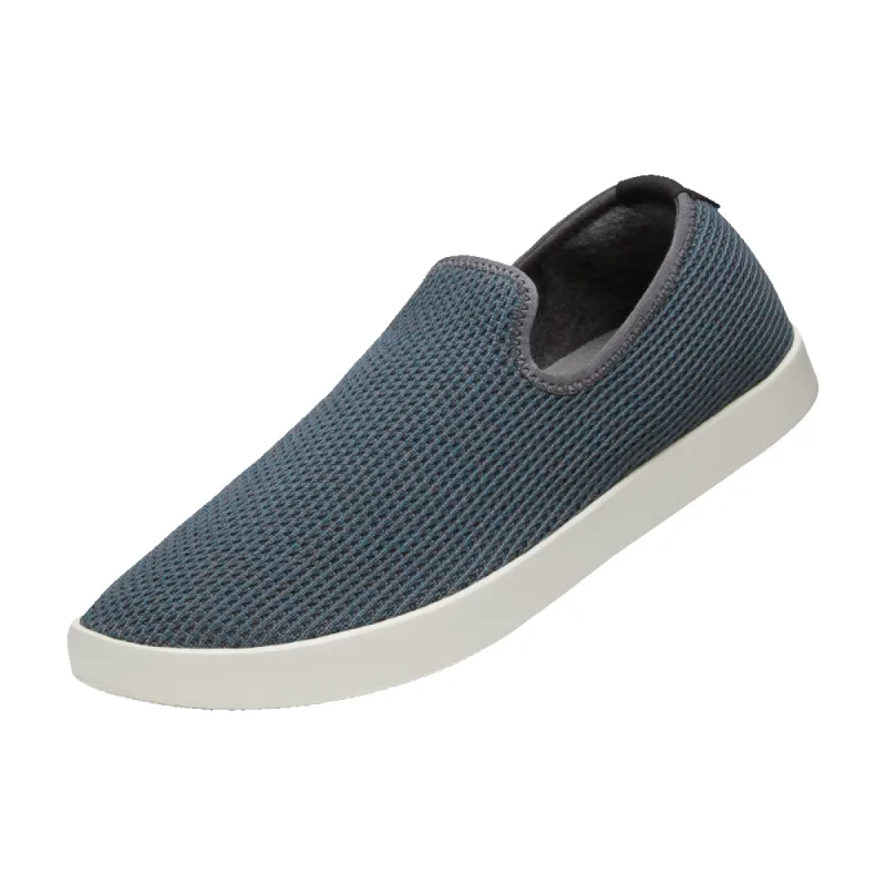 Men's Tree Loungers - Stormy Grey/Chasm Teal (Stony Cream Sole) sold by allbirds