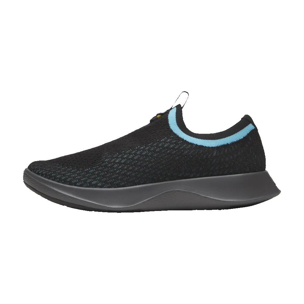 Women's Tree Dasher Relay - Natural Black/Basin Blue (Stormy Grey Sole) sold by allbirds product image thumbnail 2