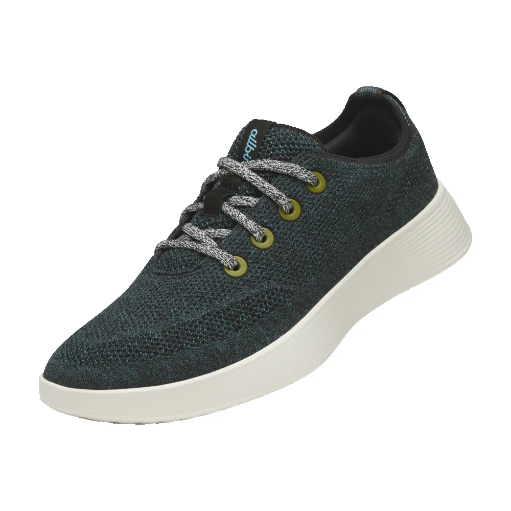 Men's Tree Runner Go - Chasm Teal/Natural Black (Stony Cream Sole) sold by allbirds