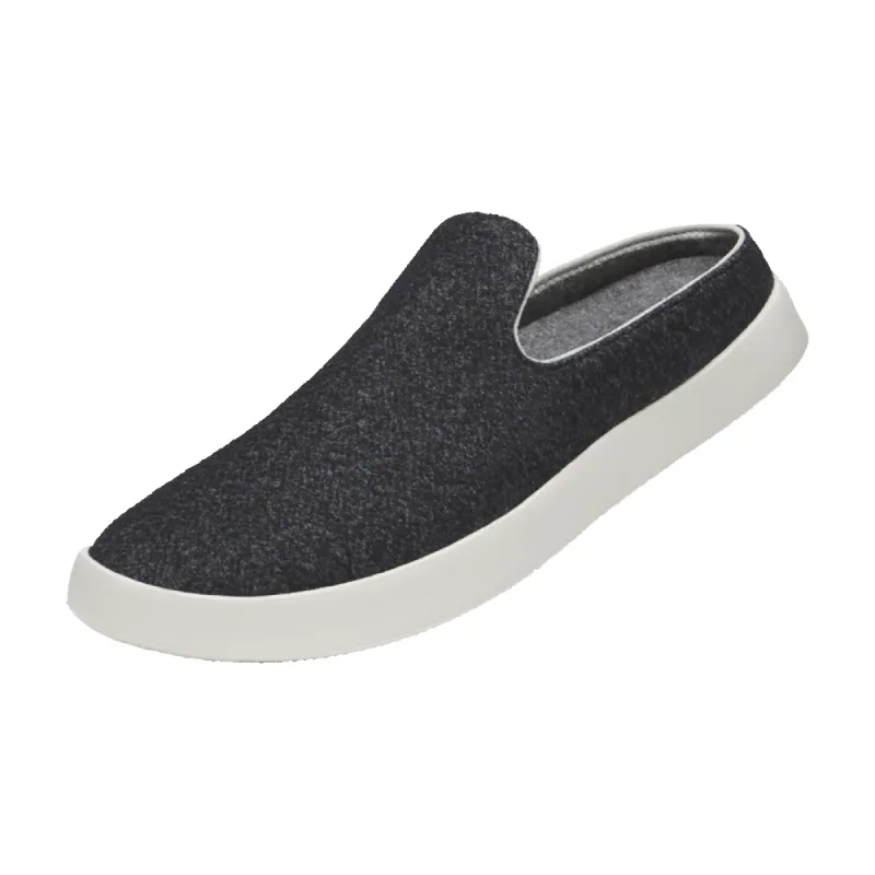 Men's Wool Lounger Mule - Natural Black (Natural Black Sole) sold by allbirds