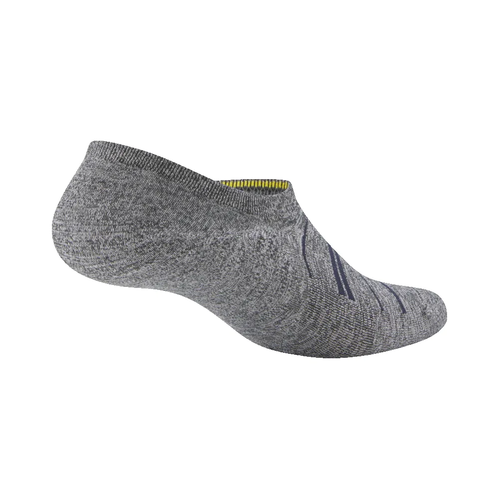 Anytime No Show Sock - Natural Grey Heather/Deep Navy sold by allbirds product image thumbnail 2