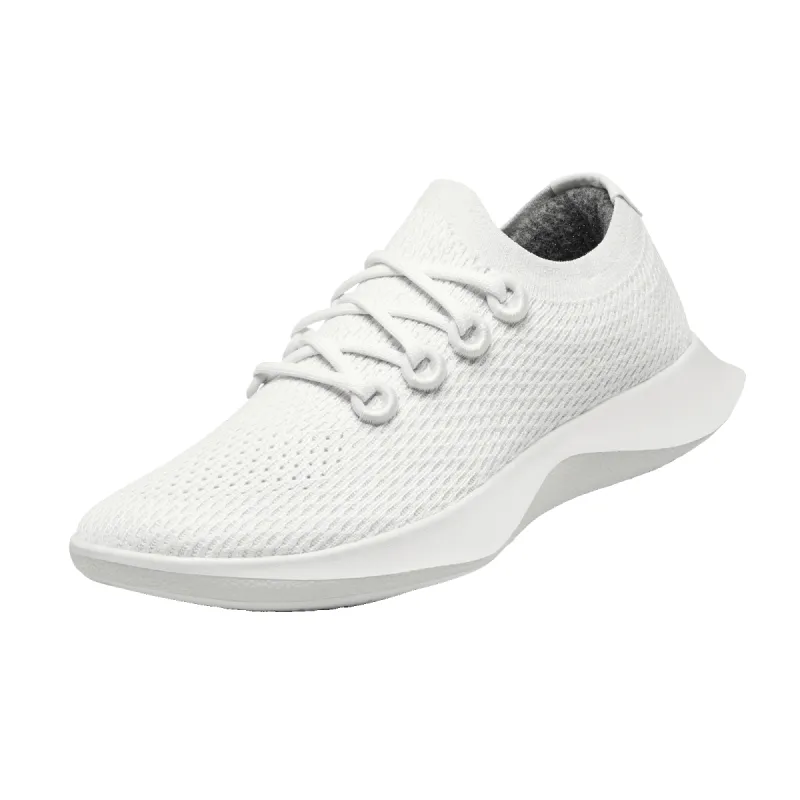 Women's Tree Dasher 1 - Blizzard (White Sole) sold by allbirds
