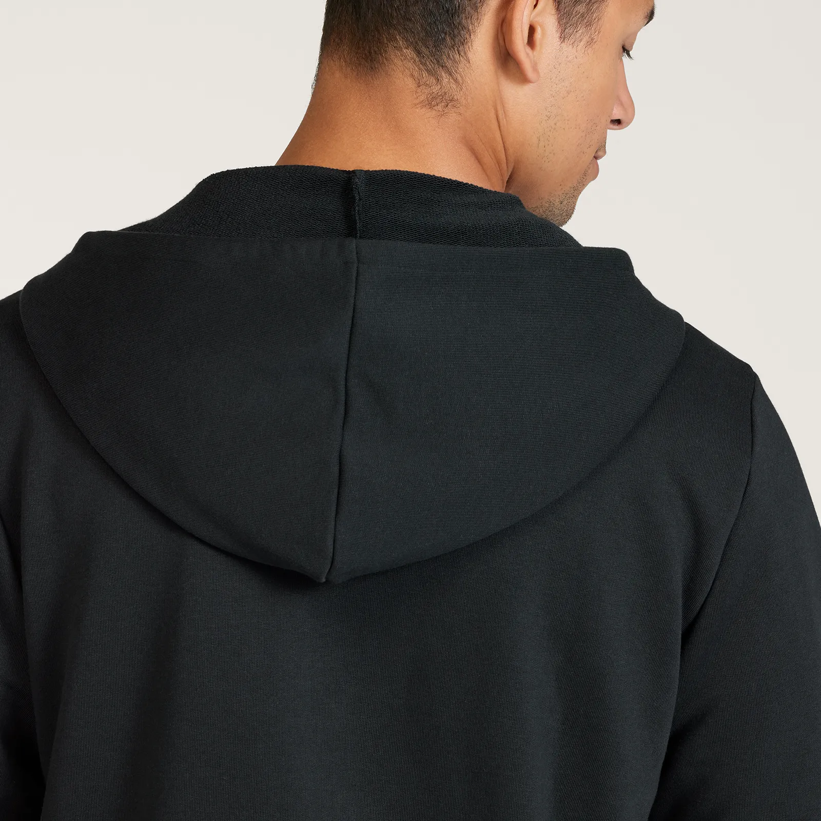 Men's Anytime Full Zip Hoodie - Natural Black sold by allbirds product image thumbnail 4