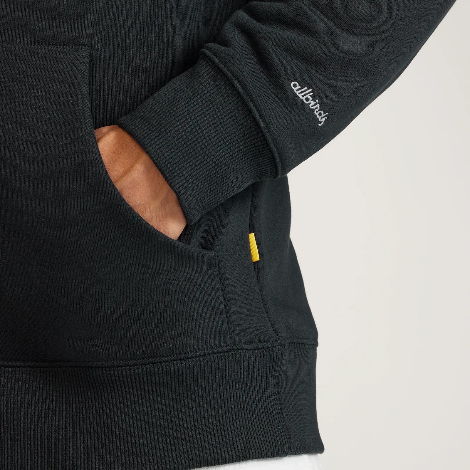 Men's Anytime Full Zip Hoodie - Natural Black sold by allbirds product image thumbnail 2
