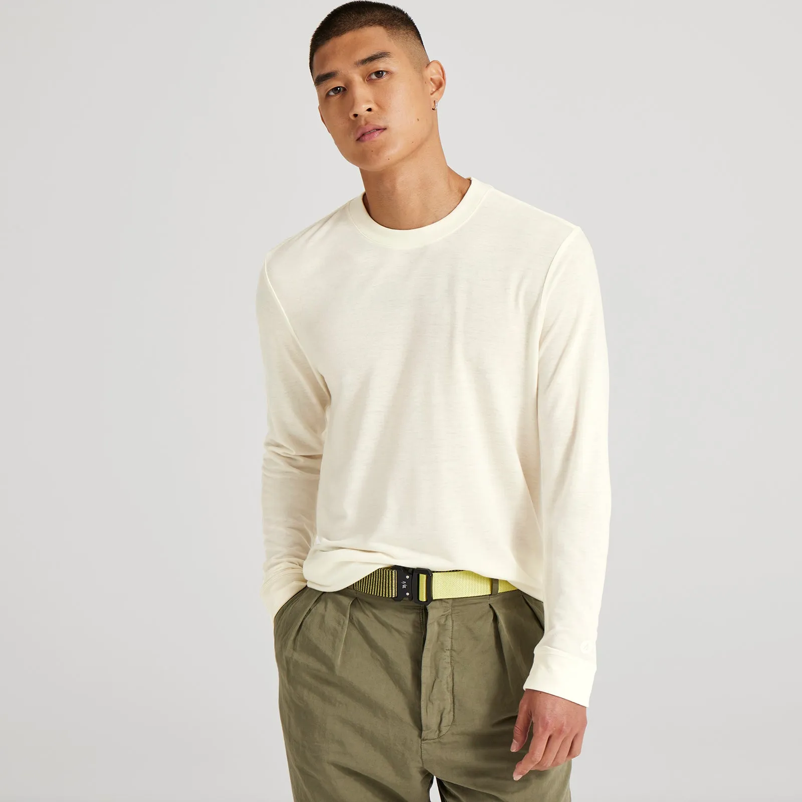 Men's Long Sleeve Sea Tee - Blizzard sold by allbirds product image thumbnail 4