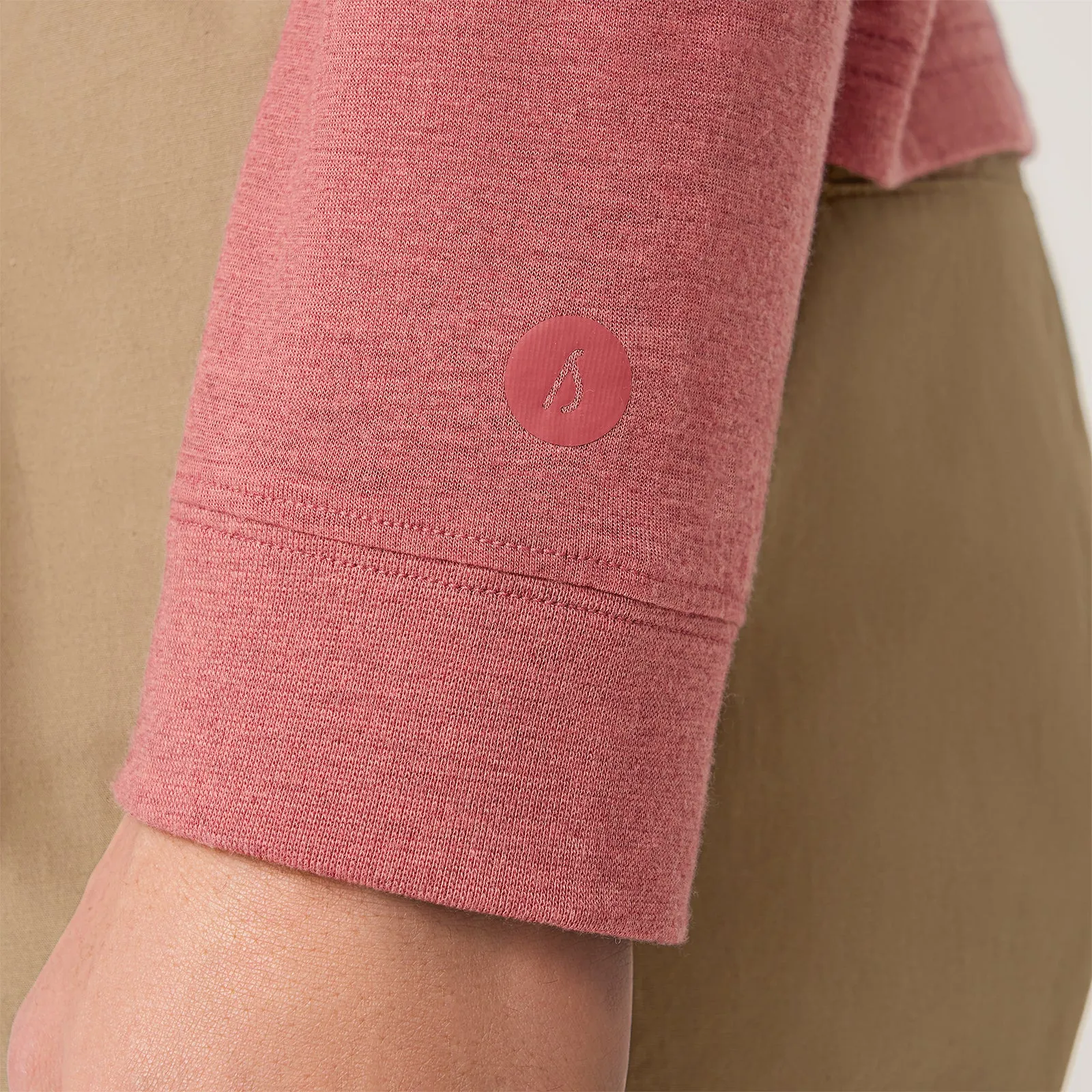 Men's Long Sleeve Sea Tee - Hazy Sienna sold by allbirds product image thumbnail 5