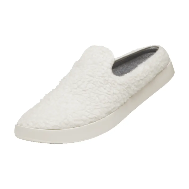 Women's Lounger Mule - Fluff - Natural White (Natural White Sole) sold by allbirds