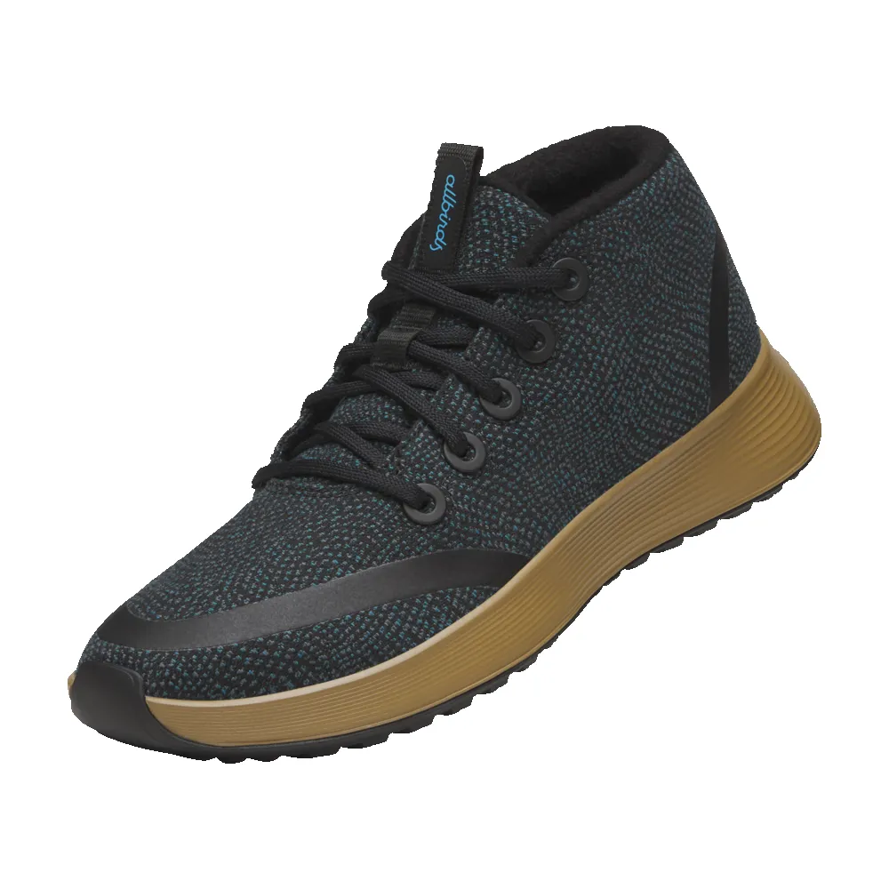 Women's Runner-Up Protect - Natural Black/Chasm Teal (Stony Beige Sole) sold by allbirds