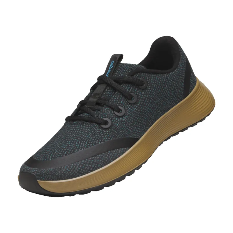 Women's Runner Protect - Natural Black/Chasm Teal (Stony Beige Sole) sold by allbirds