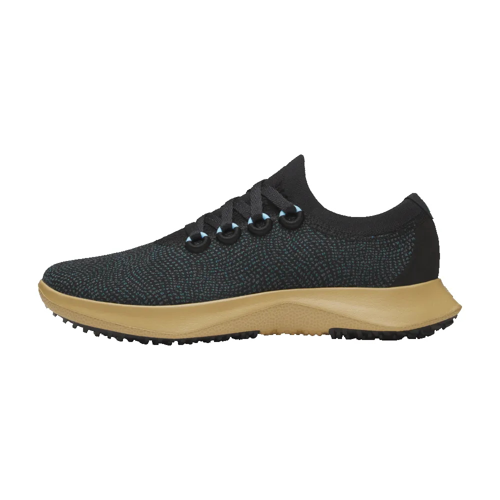Men's Wool Dasher Mizzle - Natural Black/Chasm Teal (Stony Beige Sole) sold by allbirds product image thumbnail 2