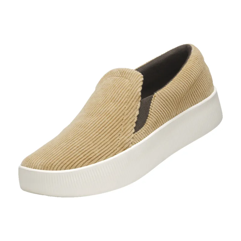 Women's Lounger Lift - Corduroy - Stony Beige (Natural White Sole) sold by allbirds